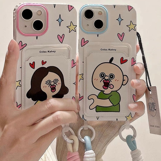 NEW Funny cartoon phone case for men and women